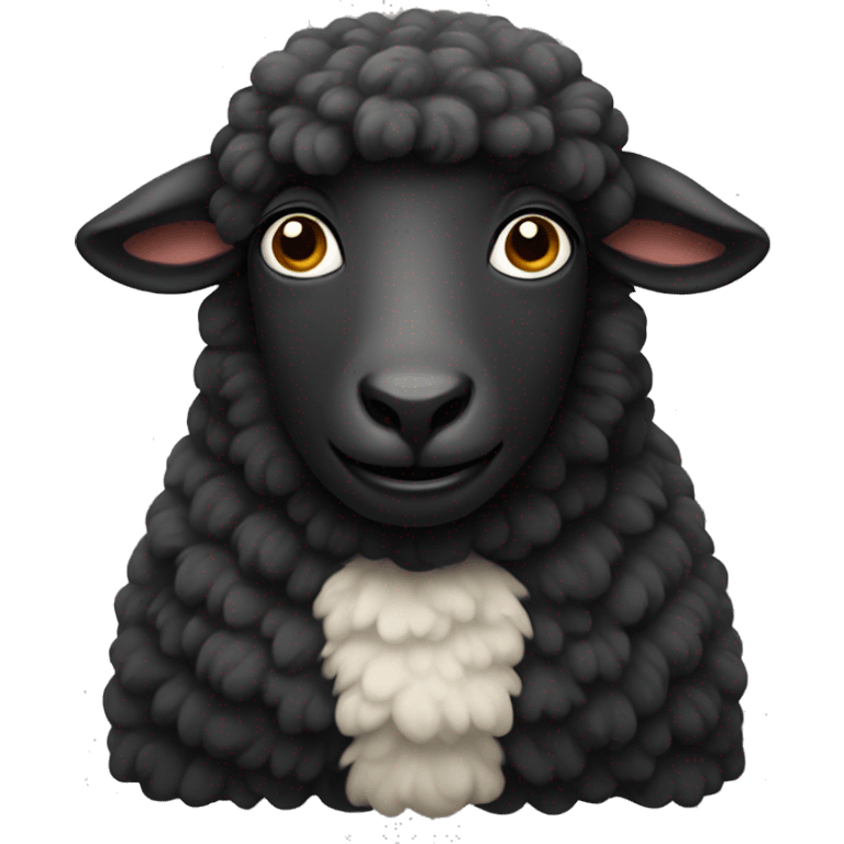 Black sheep emoji