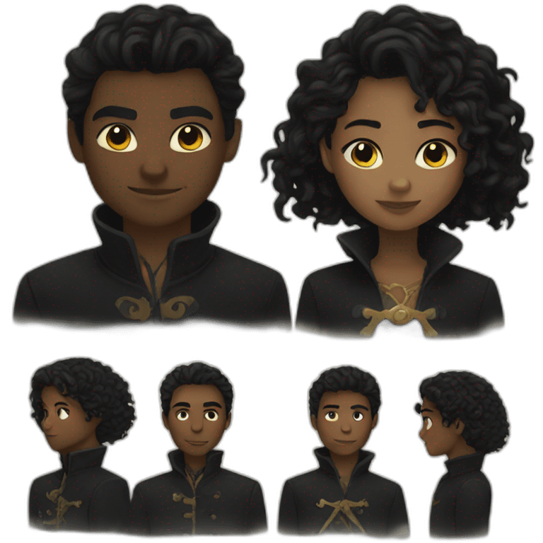 Shadow and bone emoji