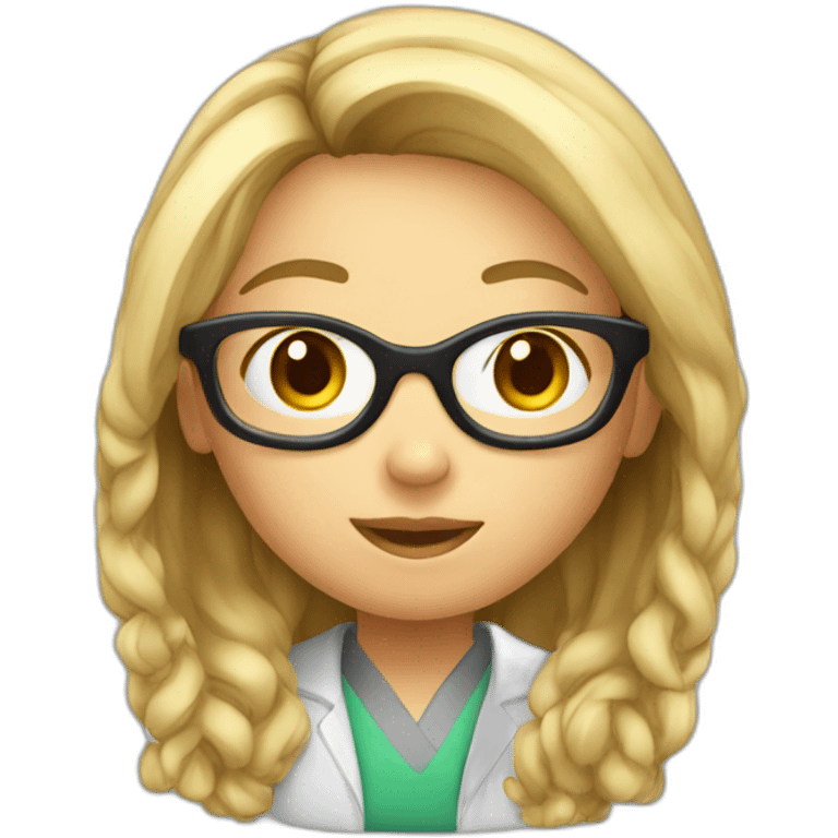 Researcher girl emoji