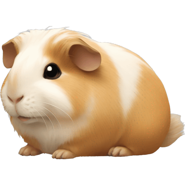 Guineapig laying down  emoji