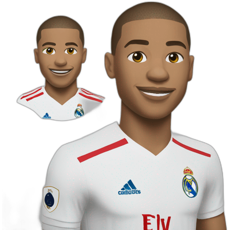 Mbappe-real-madrid emoji