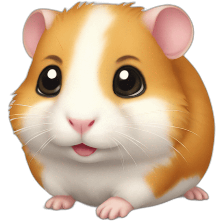 a cute hamster  emoji