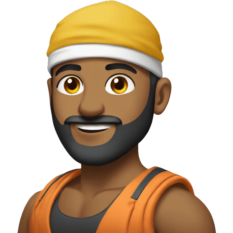 Muslim Gymbro emoji