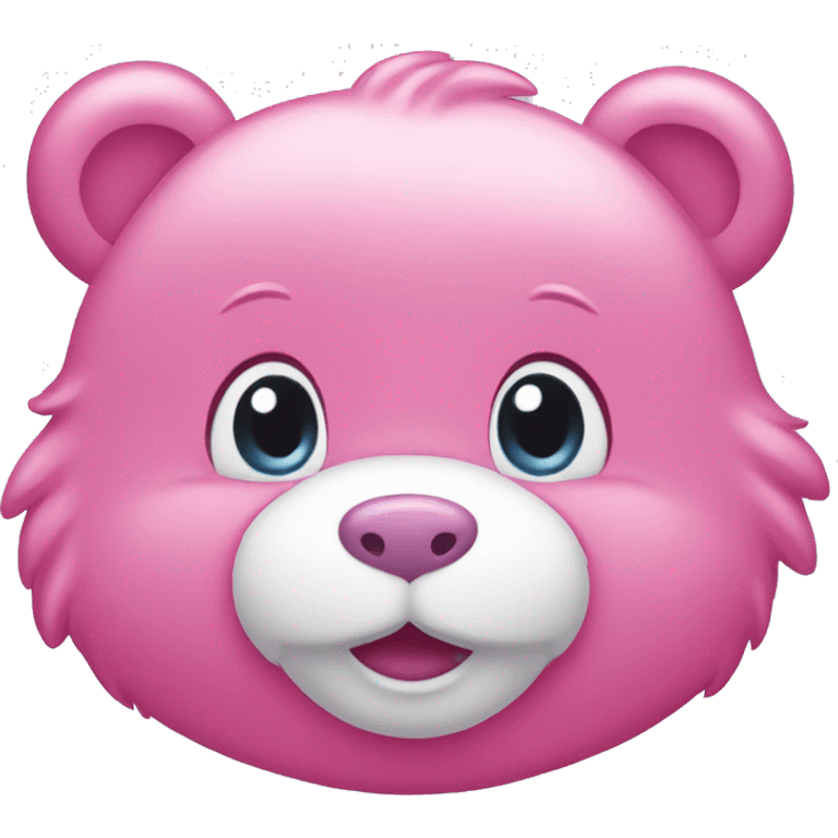 Pink care bear  emoji