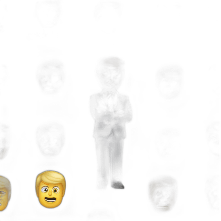 macron qui serre la main de trump emoji