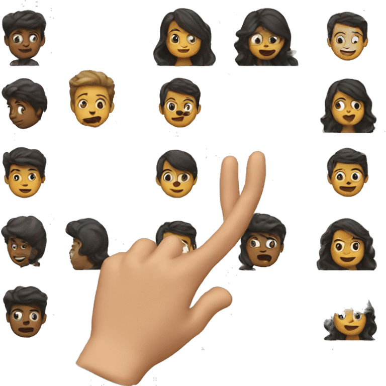 waving goodbye to my friend emoji