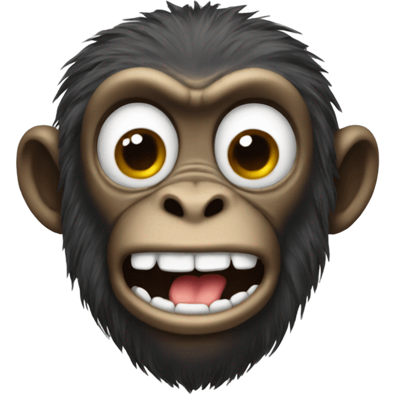 uh oh stinky monke emoji