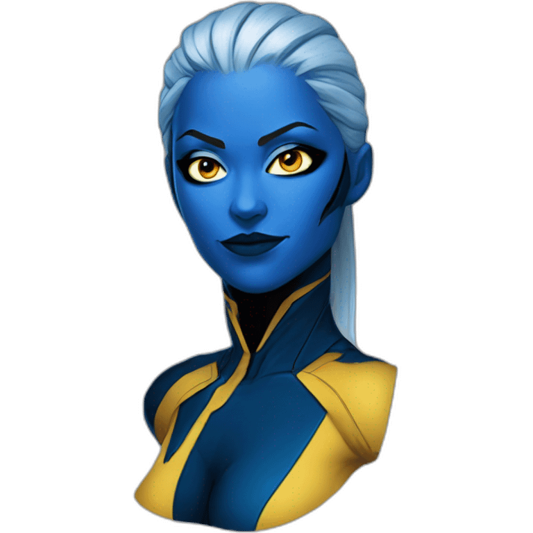 Xmen storm mystique fusion emoji