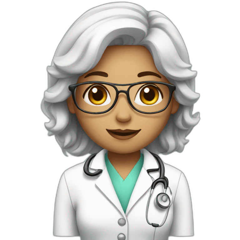 doctor girl emoji