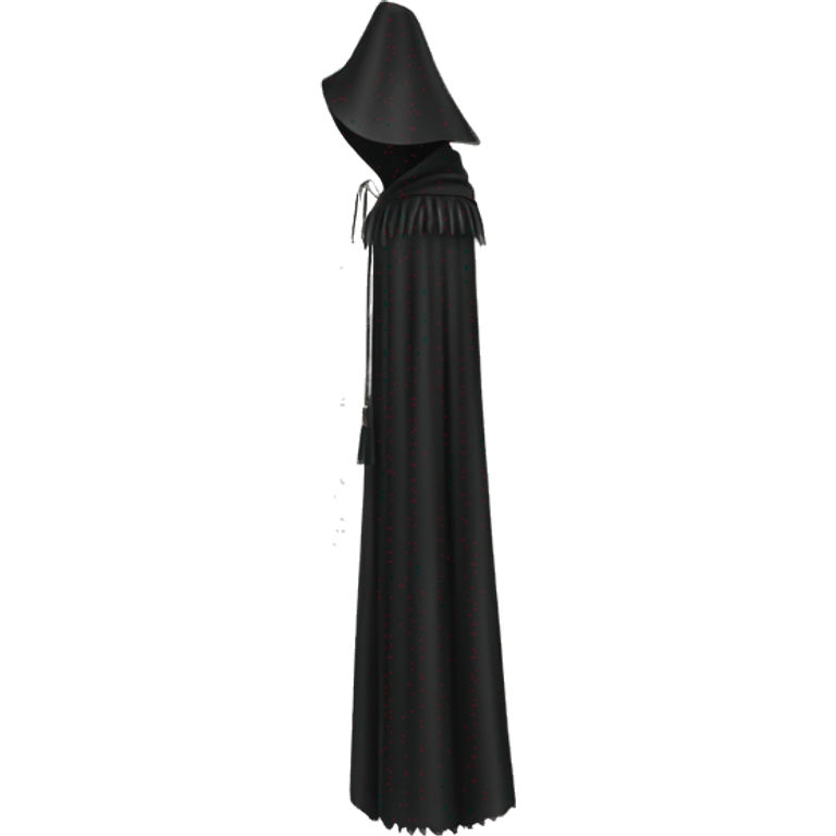 black tassel cloak emoji