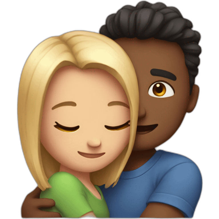 Hug relationship emoji