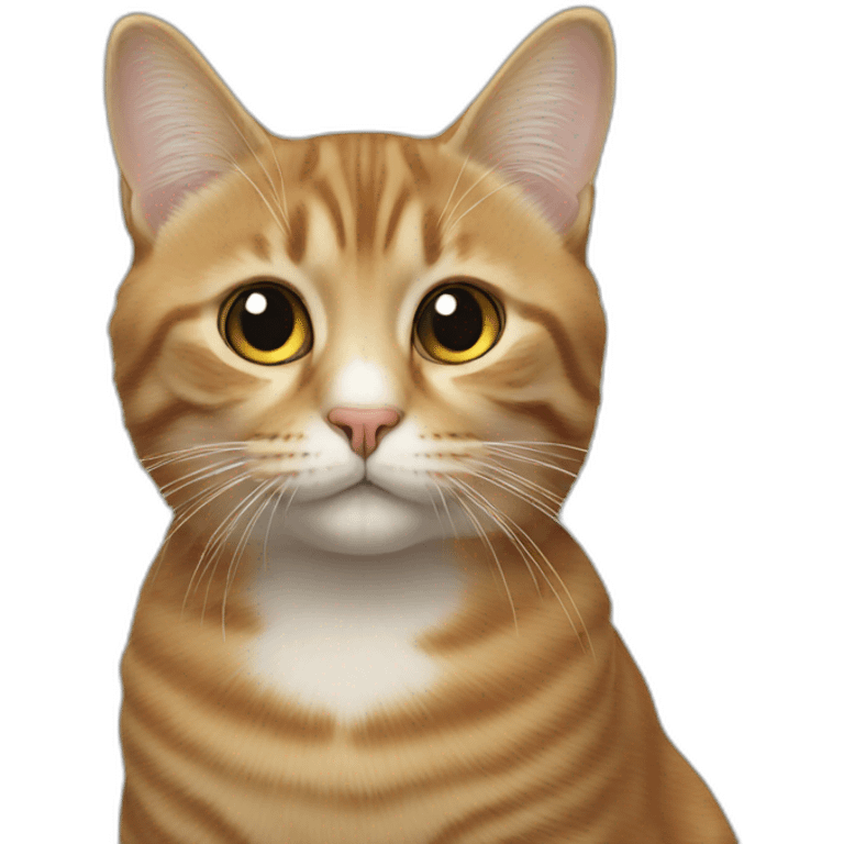 Un chat beau emoji