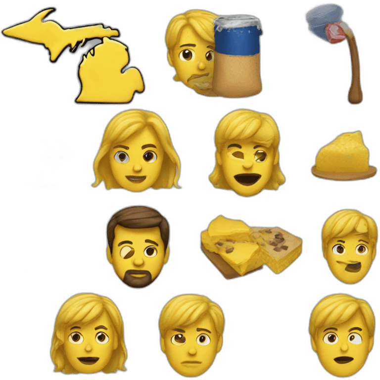 michigan emoji