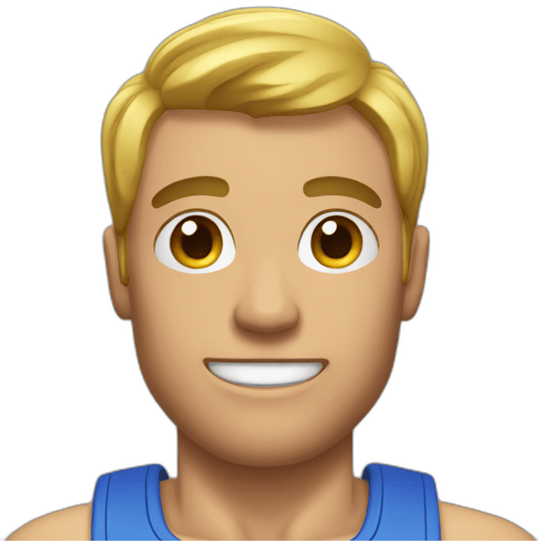 gym man emoji