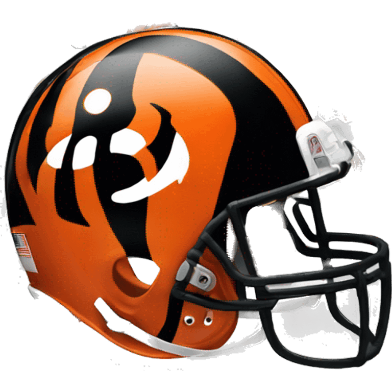 NFL bengals helmet emoji