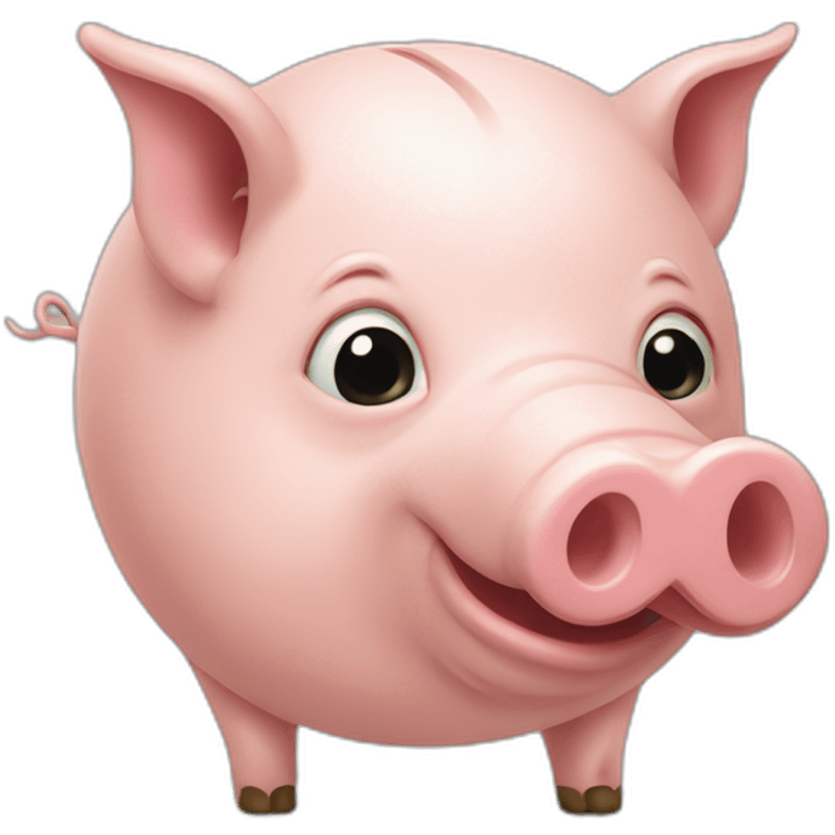 pig offer cash emoji