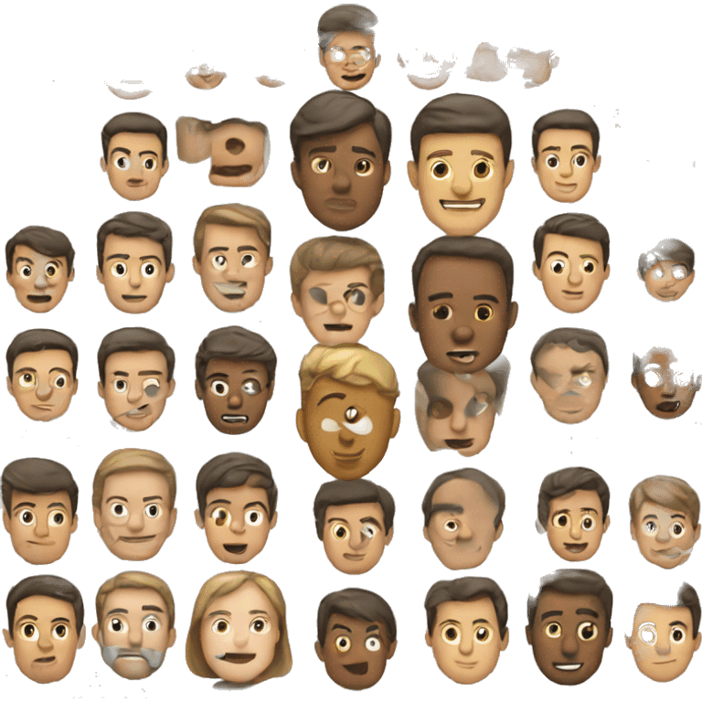 create emoji with computer human face emoji