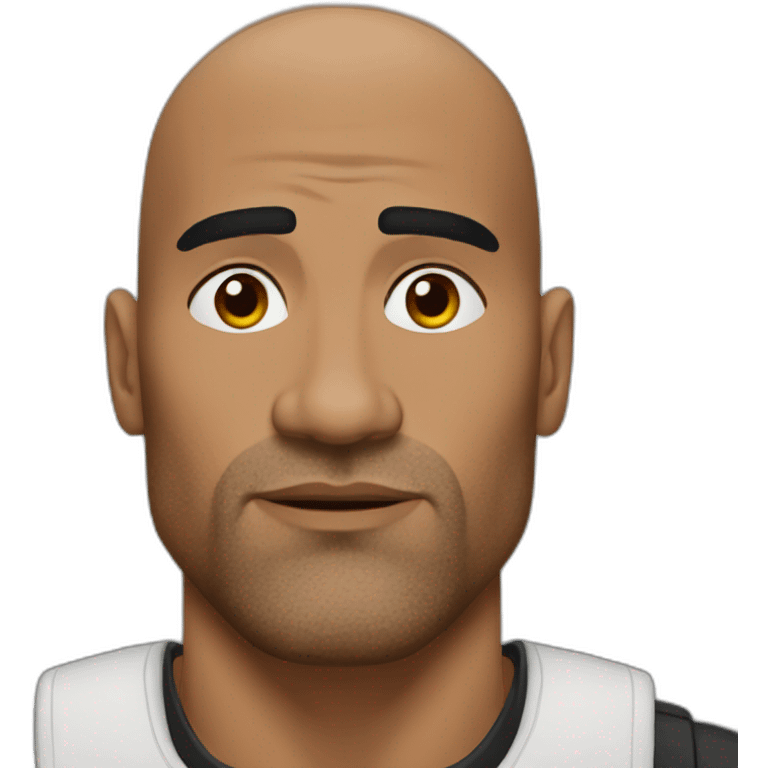 the-rock-eyebrow emoji