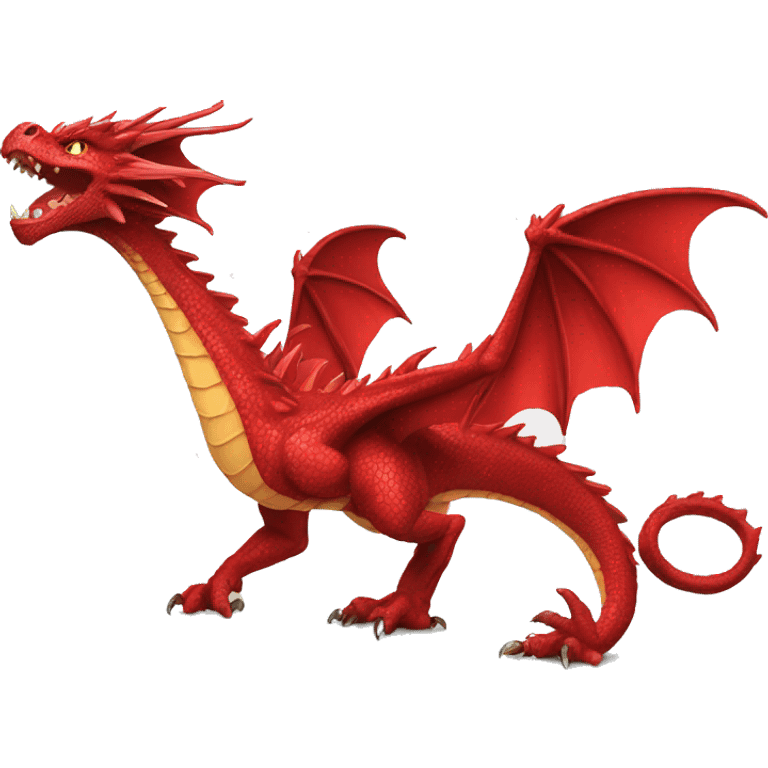 fight dragon two red emoji