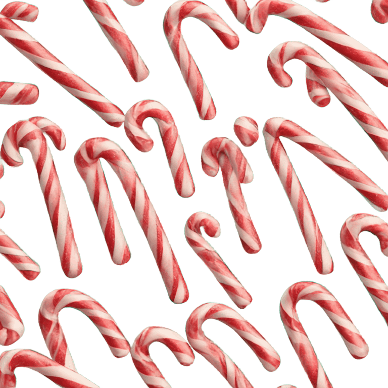 Candy cane with ribbon  emoji