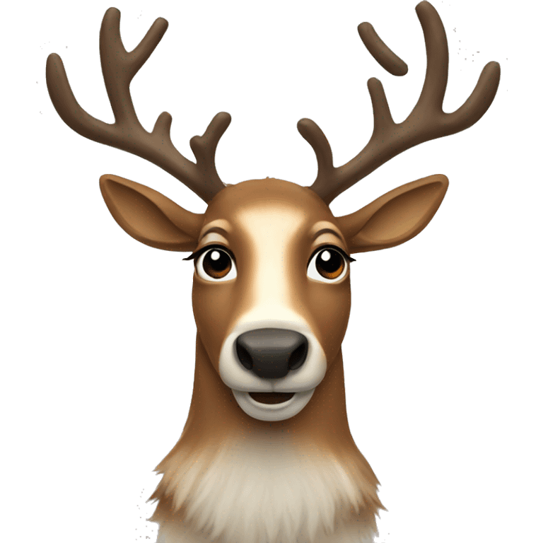 Reindeer emoji