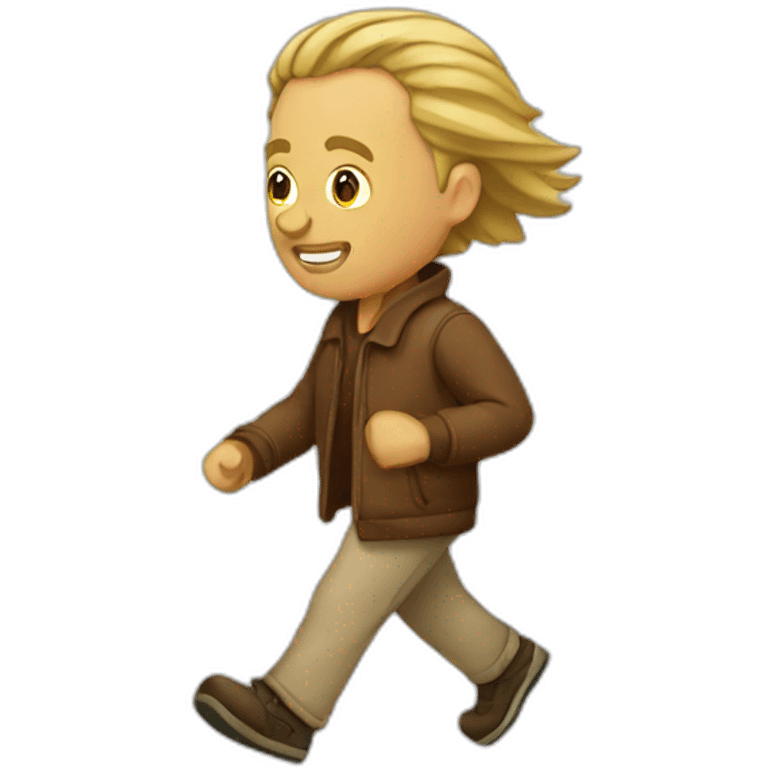 walking encyclopedia emoji