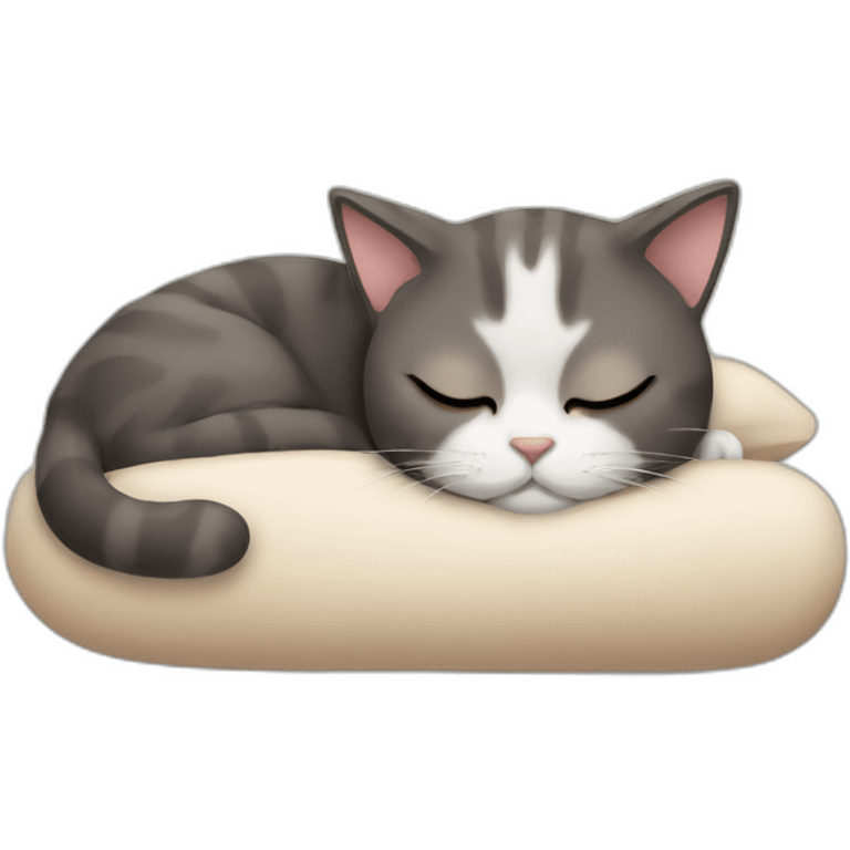 cat sleeping face emoji