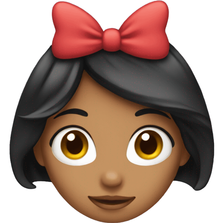 Girl with Mickey ears emoji