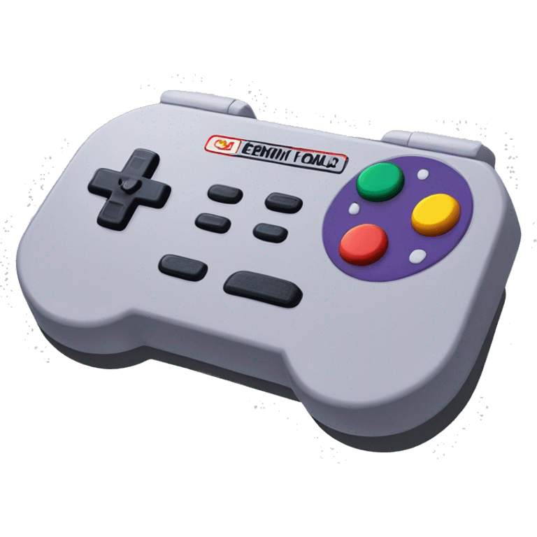 Super nes controller emoji