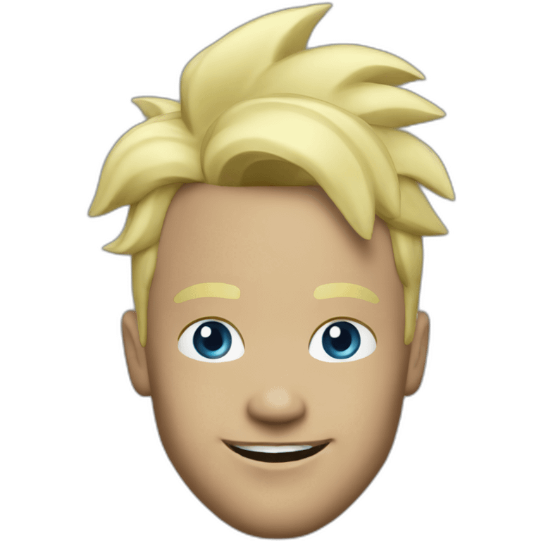 ajax player running blonde emoji