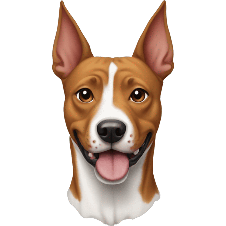 Pit bull basenji emoji