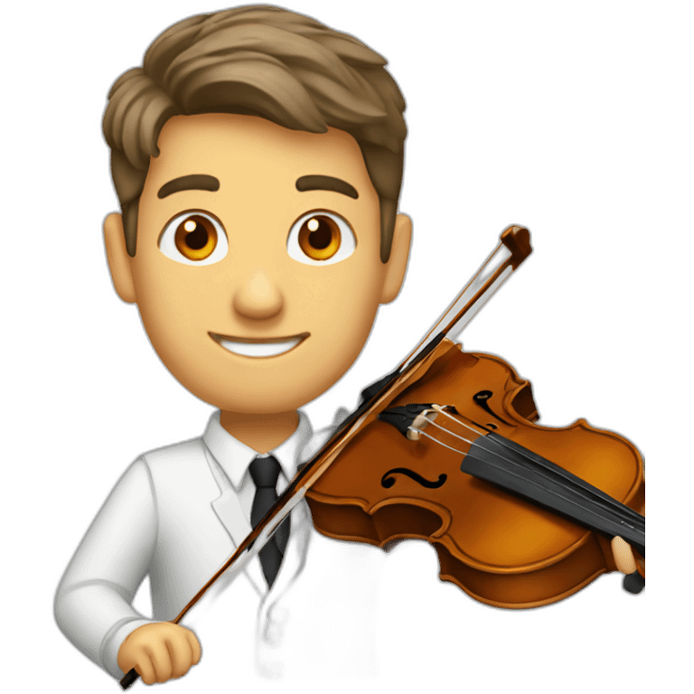 A violist emoji