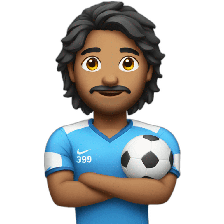 indian football player emoji