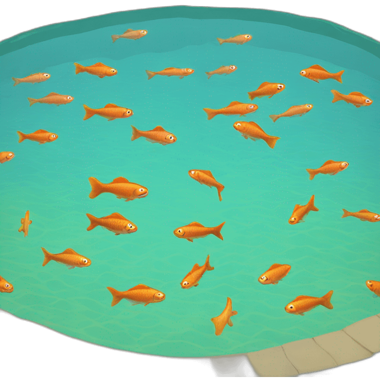 Fish pools emoji