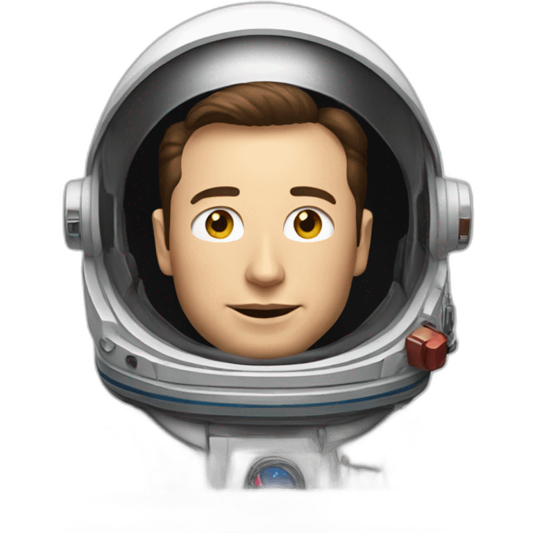 elon musk astronaut emoji