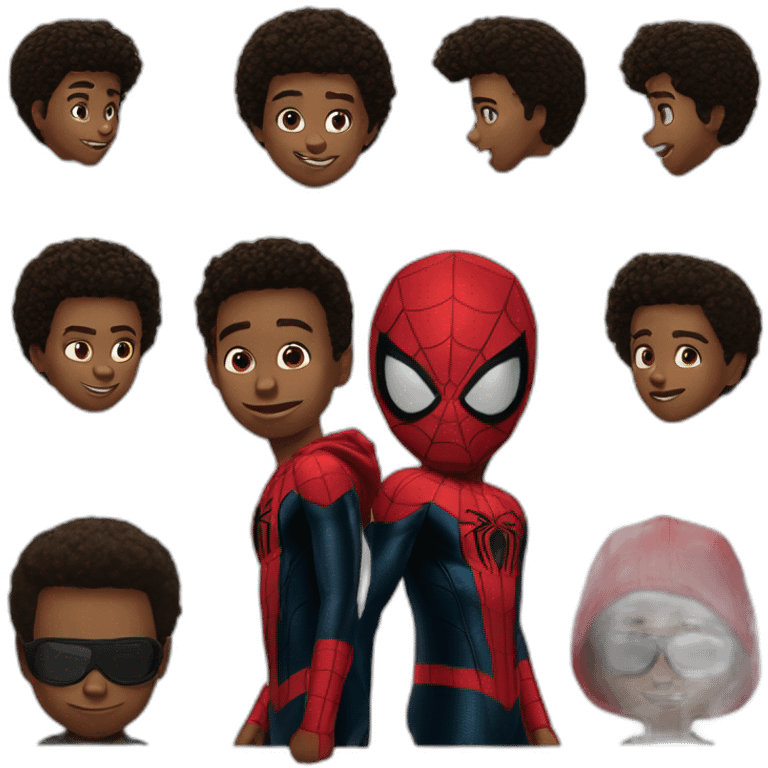 Miles-morales dans spider-man 2 emoji