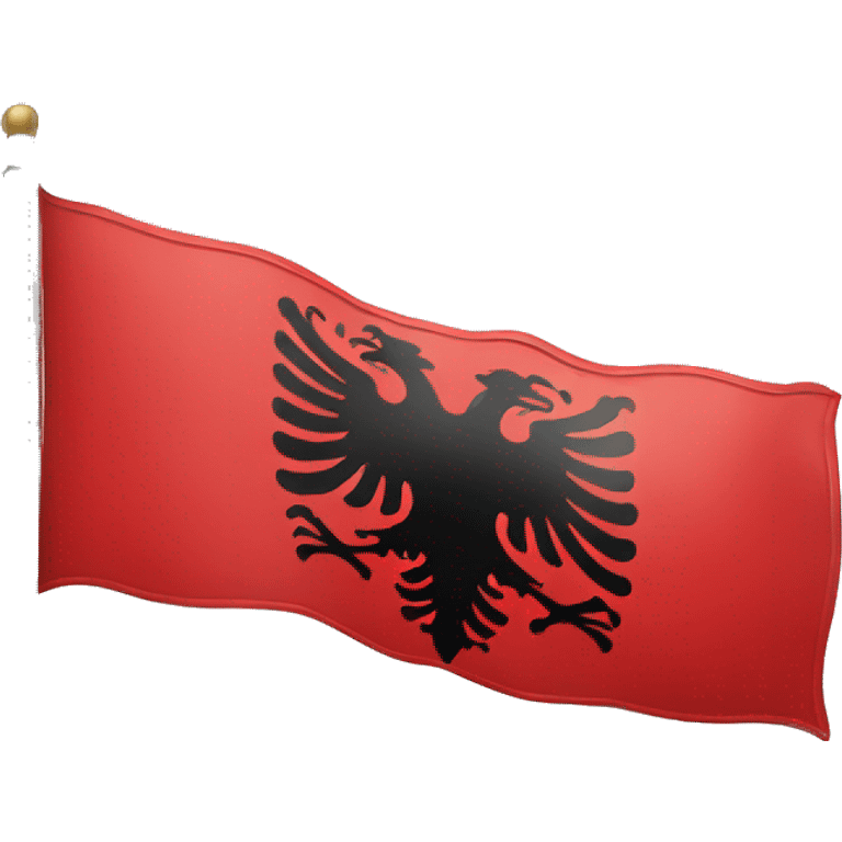 Albanian illyrian flag emoji