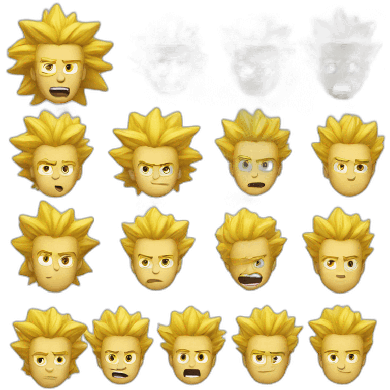 Super sayain emoji