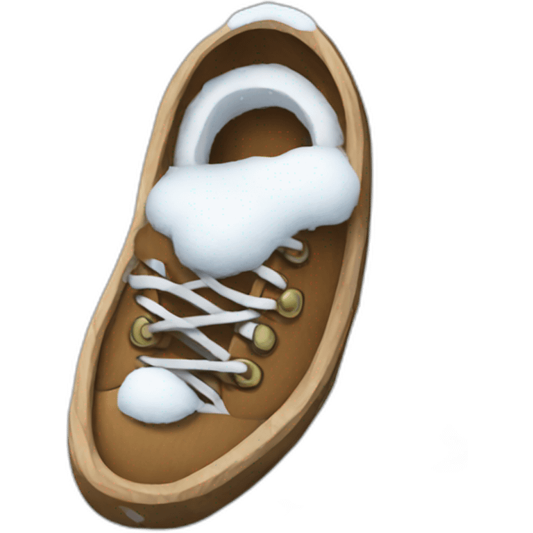 Snowshoe emoji