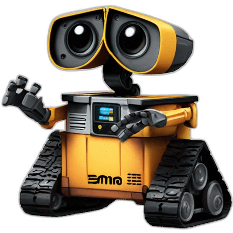 wall-e play music emoji