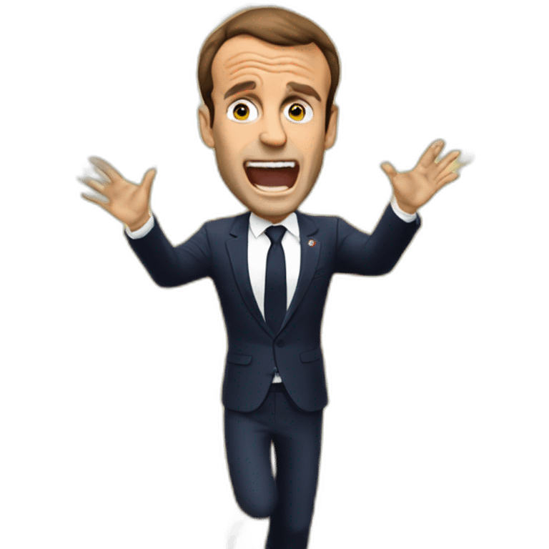 Macron explosion emoji