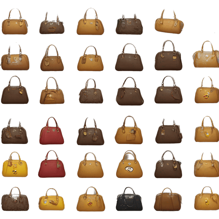 Coach purse emoji