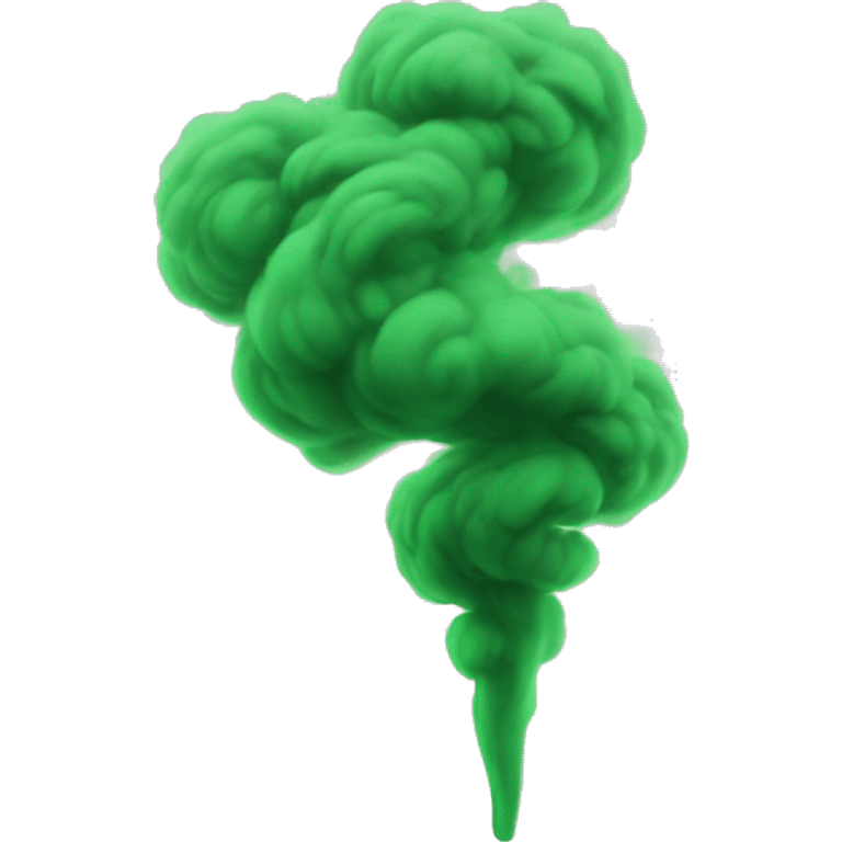 green smoke emoji