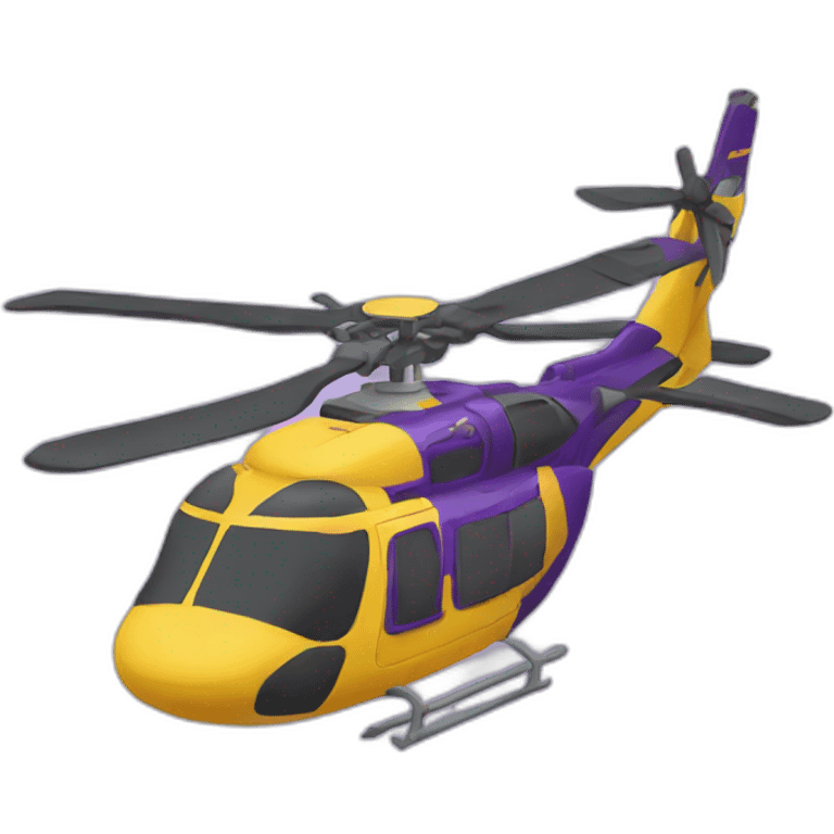 kobe Bryant under a helicopter emoji