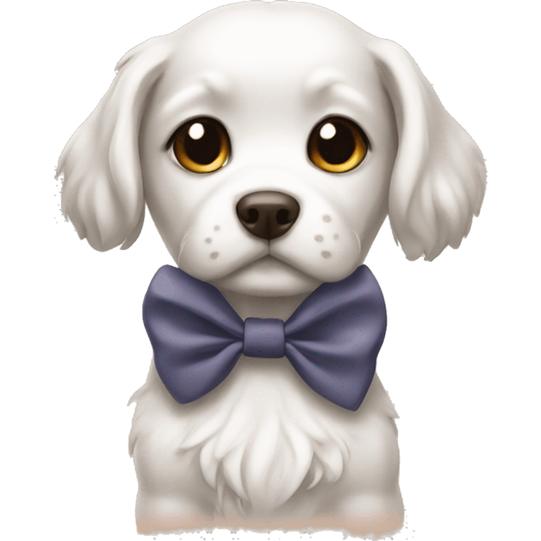 Dogs with bow emoji