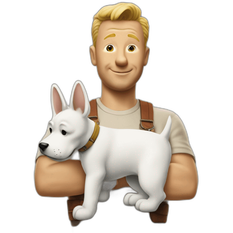 milou et tintin emoji