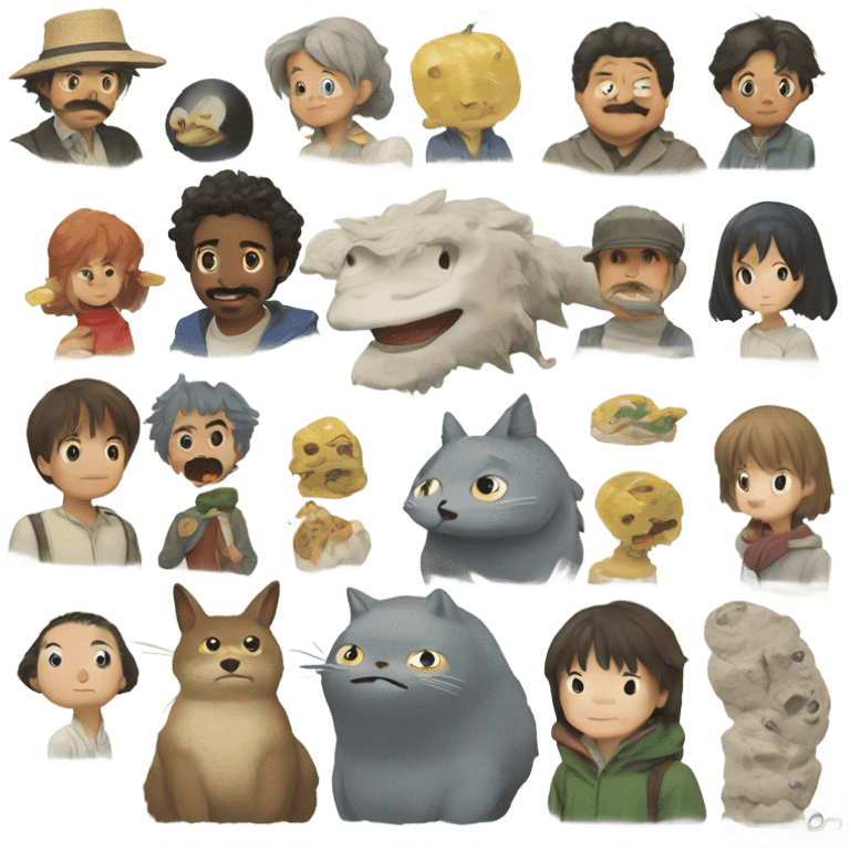 studio ghibli sceme emoji