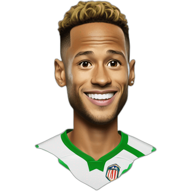 Neymar with ballon d’or emoji