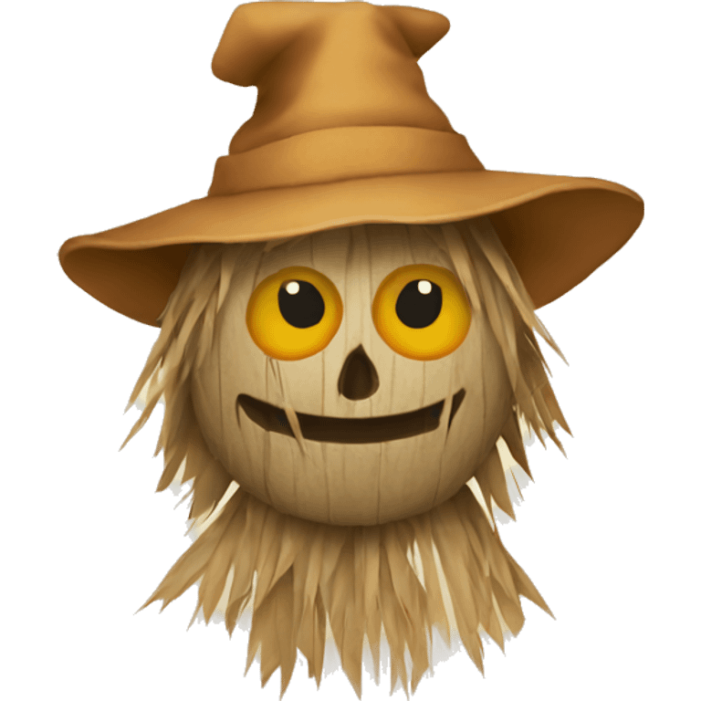 scarecrow emoji