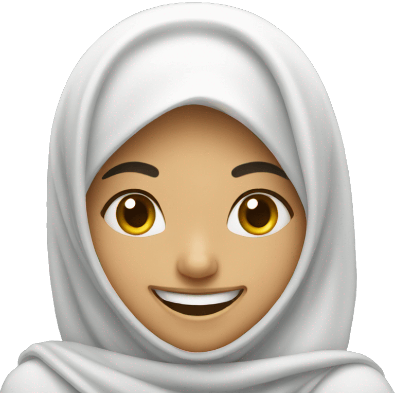 saudi arabian Laughing girl emoji